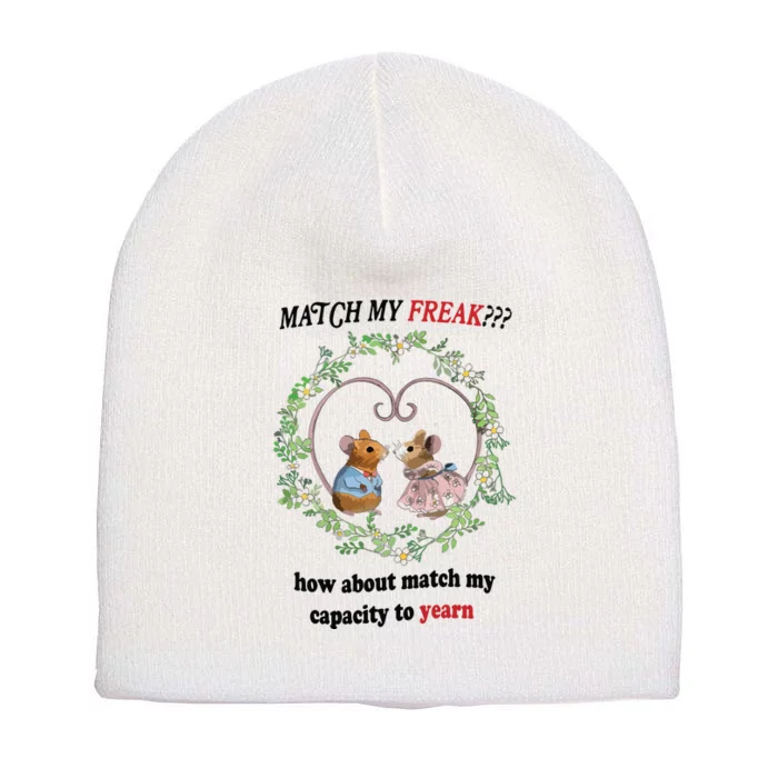 Match My Yearn Short Acrylic Beanie