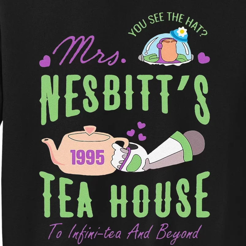 Mrs NesbitS 1995 Tea House Infinitea And Beyond Tall Sweatshirt