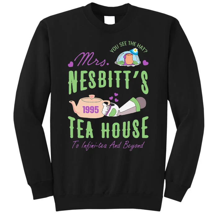 Mrs NesbitS 1995 Tea House Infinitea And Beyond Tall Sweatshirt