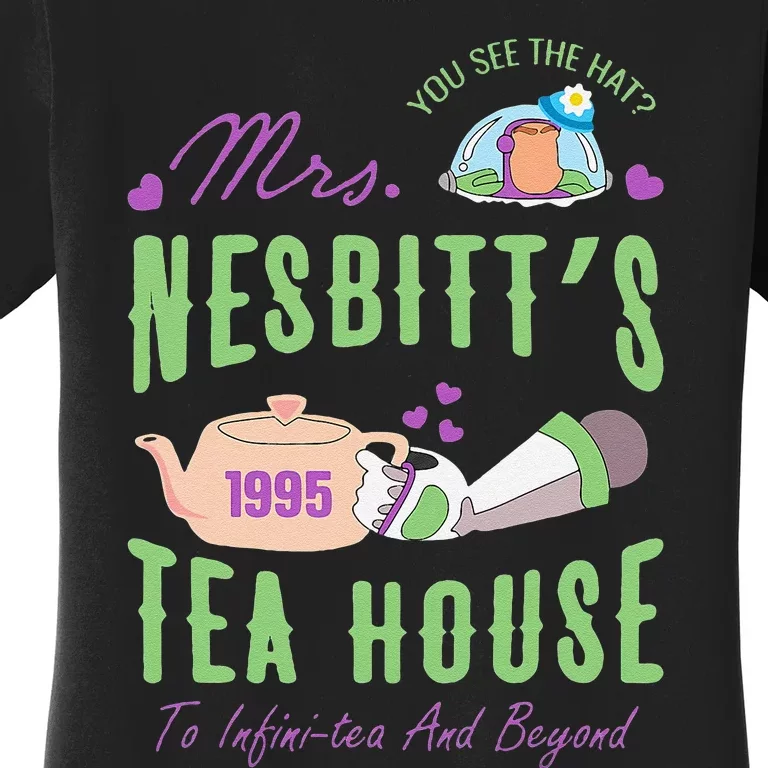 Mrs NesbitS 1995 Tea House Infinitea And Beyond Women's T-Shirt