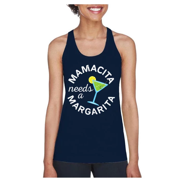 Mamacita Needs A Margarita Cinco De Mayo Women's Racerback Tank