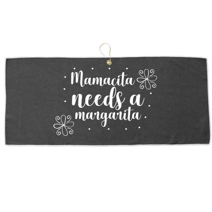 Mamacita Needs A Margarita Large Microfiber Waffle Golf Towel