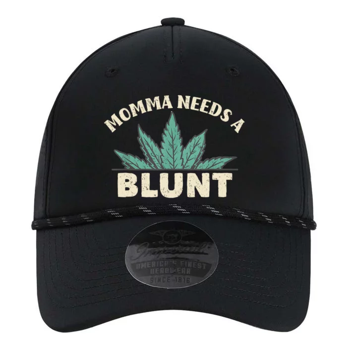 Momma Needs A Blunt Stoner Mom Cannabis Weed Smoker Gift Performance The Dyno Cap