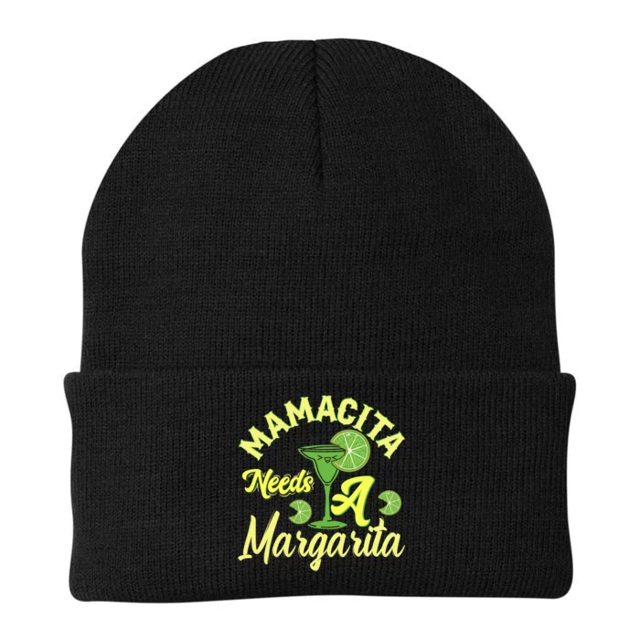 Mamacita Needs A Margarita Knit Cap Winter Beanie