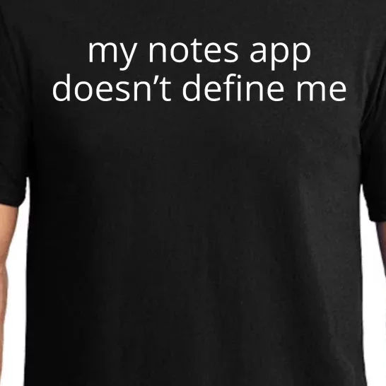 My Notes App Doesn’T Define Me Pajama Set