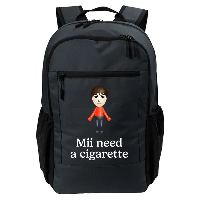 Mii Need A Cigarette Daily Commute Backpack