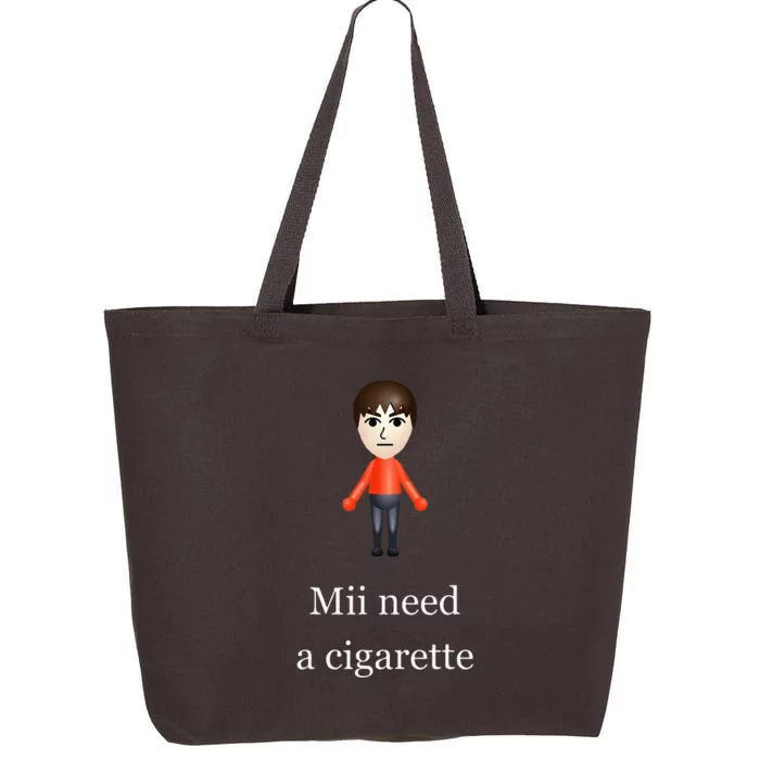 Mii Need A Cigarette 25L Jumbo Tote