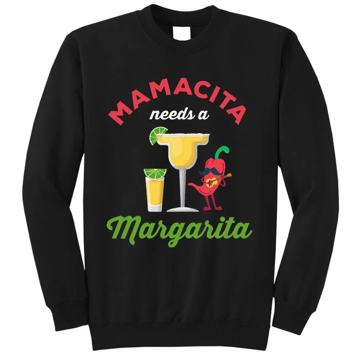 Mamacita Needs a Margarita Tall Sweatshirt