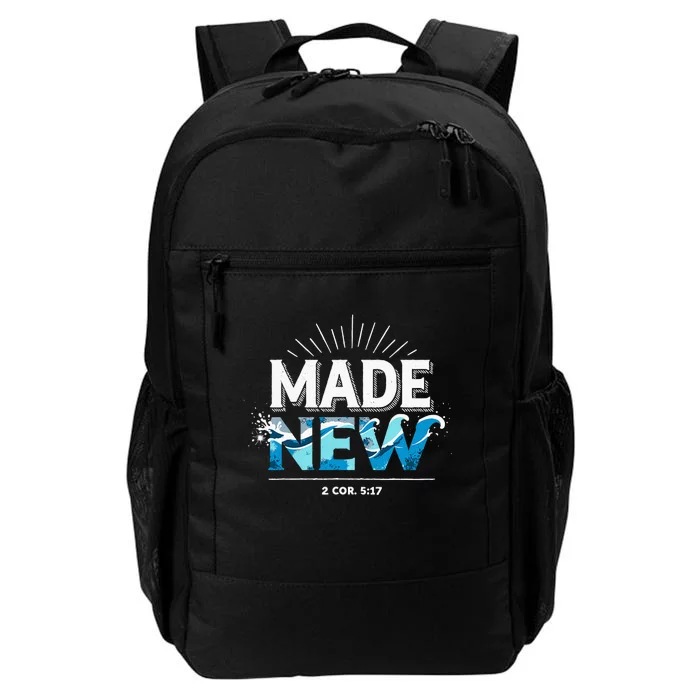 Made New Baptized Baptism Daily Commute Backpack