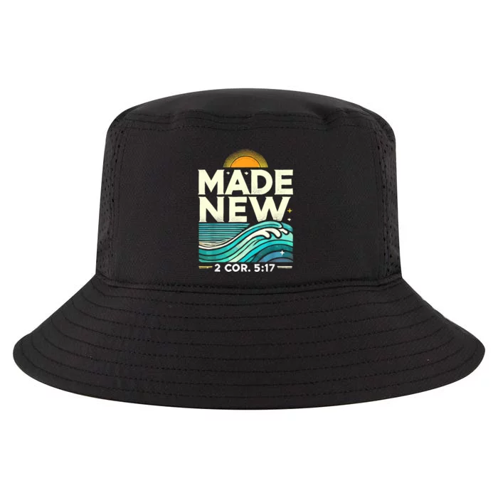 Made New Baptism Christian For Baptized Cool Comfort Performance Bucket Hat