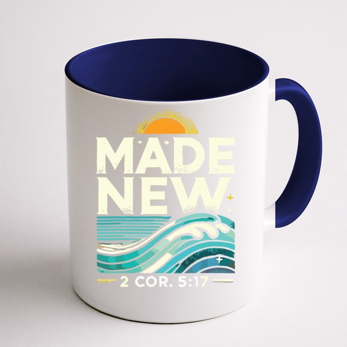 Made New Baptism Christian Front & Back Coffee Mug