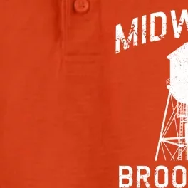 Midwood Nyc Brooklynite Gift Brooklyn Water Tower Gift Dry Zone Grid Performance Polo