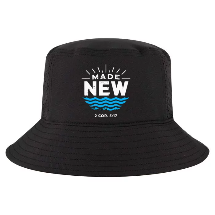 Made New Baptized For Adults Baptism Cool Comfort Performance Bucket Hat