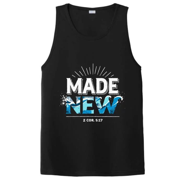 Made New Baptized Baptism Performance Tank