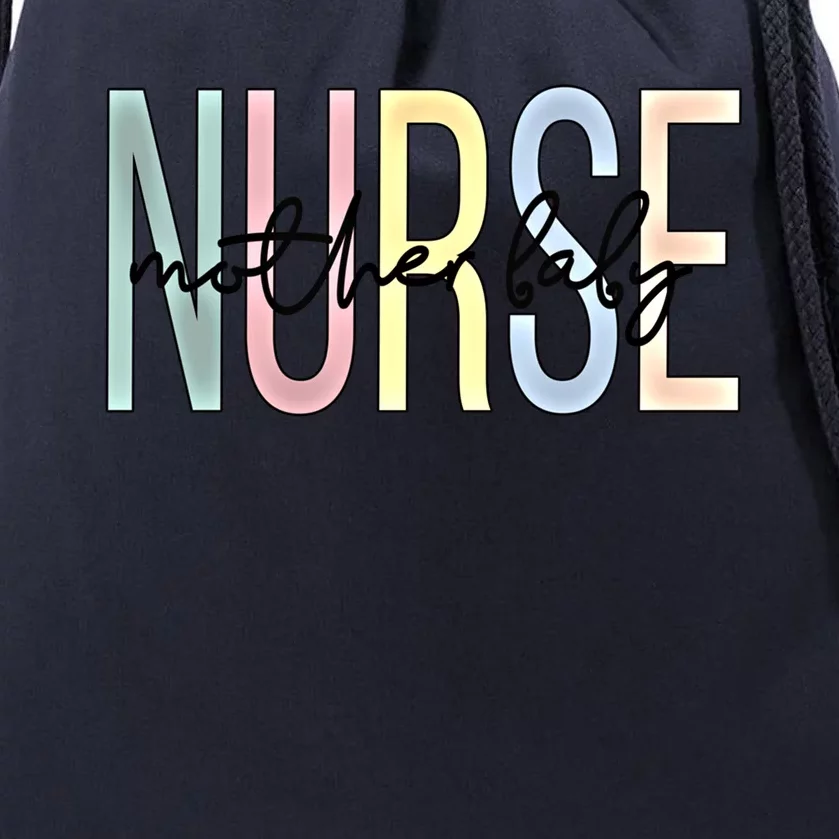 Mother Nurse Boho Postpartum Nurse Gift Drawstring Bag