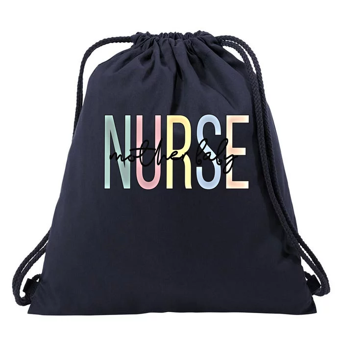 Mother Nurse Boho Postpartum Nurse Gift Drawstring Bag