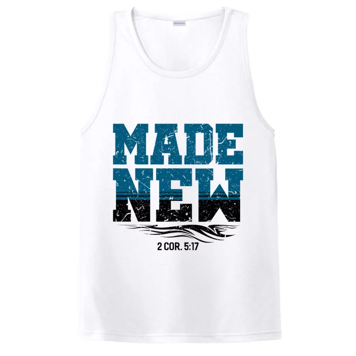 Made New Baptism Christian Performance Tank