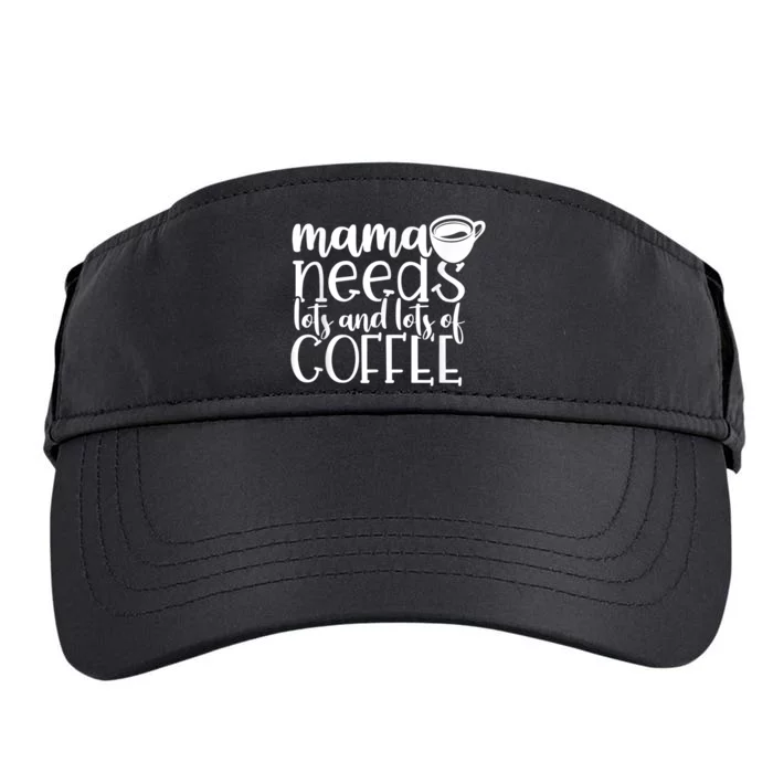 Mama Needs Coffee Funny Mom Sayings Gifts Women Adult Drive Performance Visor