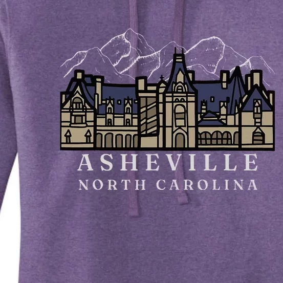 Mountains North Carolina Asheville Biltmore. Women's Pullover Hoodie