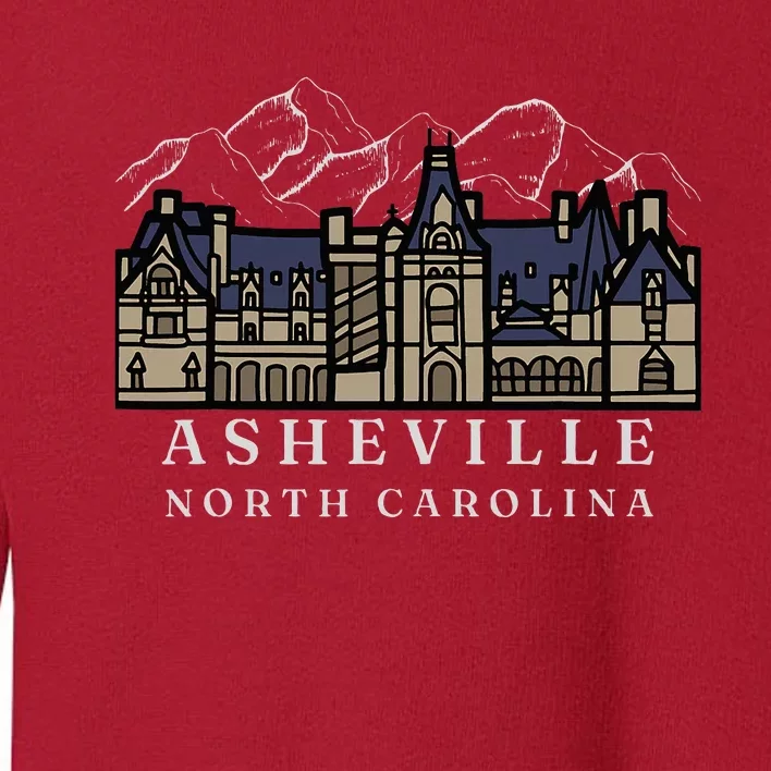 Mountains North Carolina Asheville Biltmore. Toddler Sweatshirt