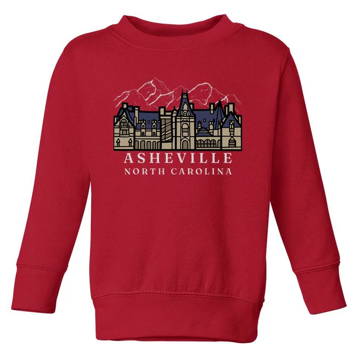 Mountains North Carolina Asheville Biltmore. Toddler Sweatshirt