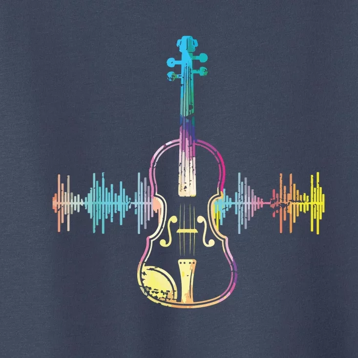 Music Notes Classical Musician Violin Player Gift Violin Toddler T-Shirt