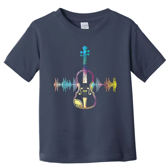 Music Notes Classical Musician Violin Player Gift Violin Toddler T-Shirt