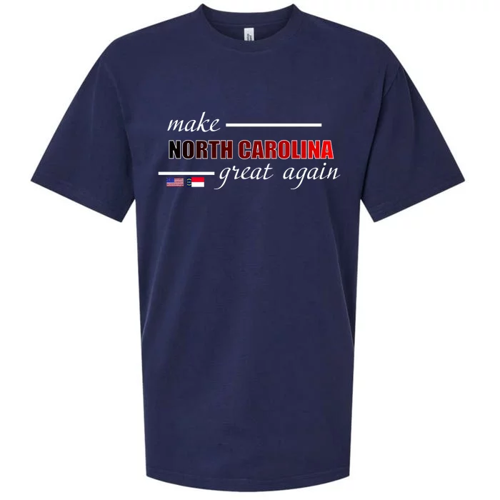 Make North Carolina Great Again Sueded Cloud Jersey T-Shirt