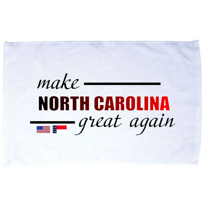 Make North Carolina Great Again Microfiber Hand Towel