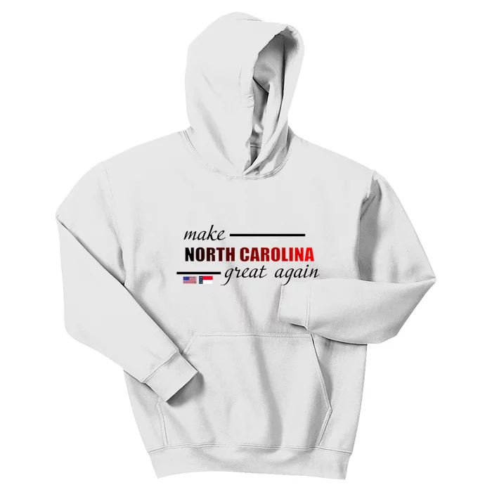 Make North Carolina Great Again Kids Hoodie