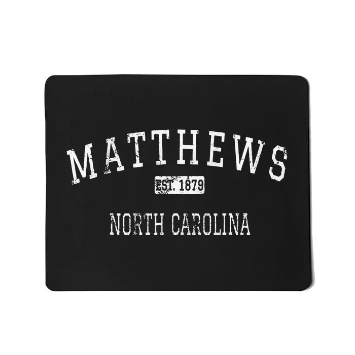 Matthews North Carolina NC Vintage Mousepad