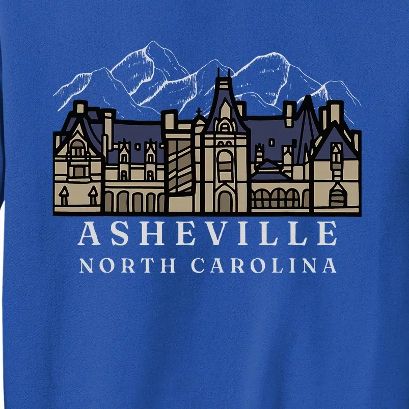 Mountains North Carolina Asheville Biltmore Tall Sweatshirt