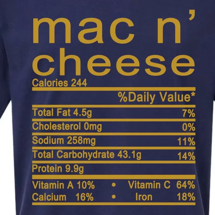 Mac N' Cheese Thanksgiving Dinner Sueded Cloud Jersey T-Shirt