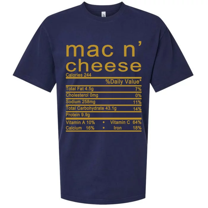 Mac N' Cheese Thanksgiving Dinner Sueded Cloud Jersey T-Shirt