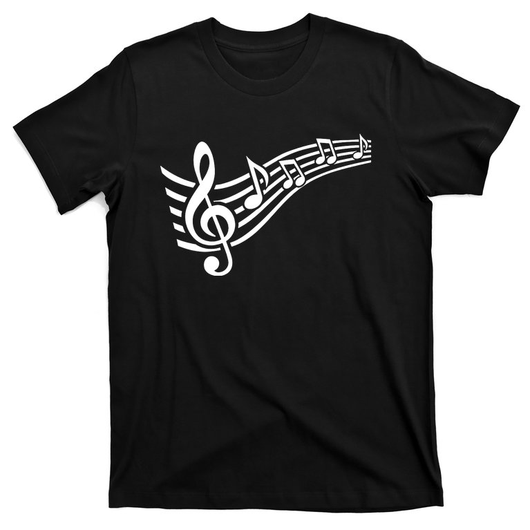 Music Notes Clef T-Shirt