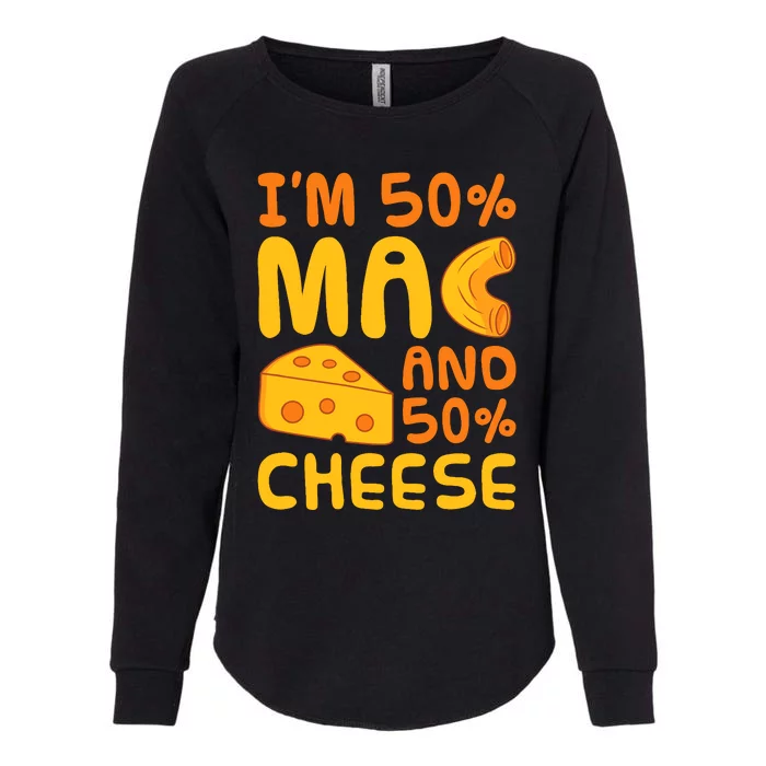 Mac N Cheese Pasta American Macaroni And Cheese Womens California Wash Sweatshirt