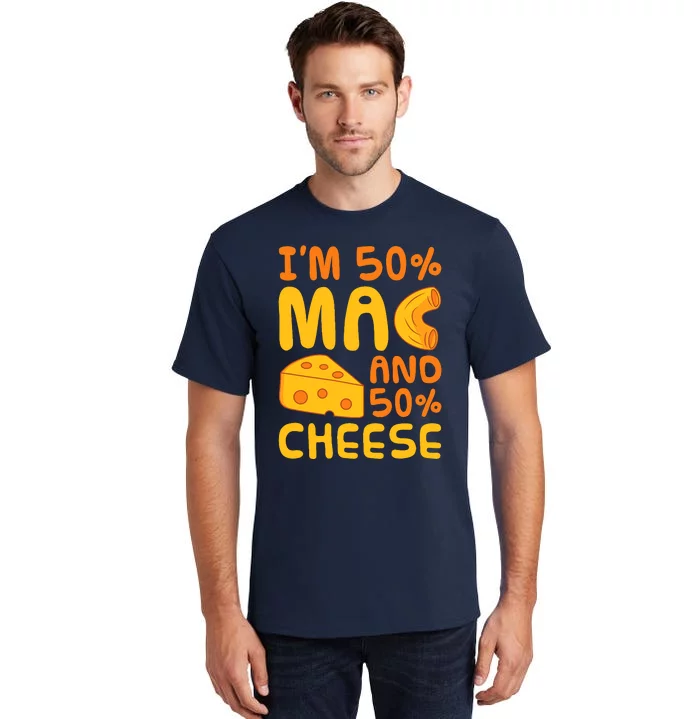 Mac N Cheese Pasta American Macaroni And Cheese Tall T-Shirt