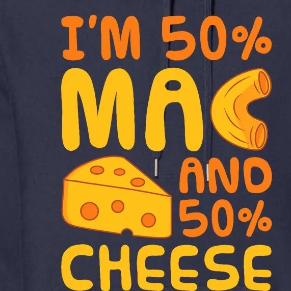 Mac N Cheese Pasta American Macaroni And Cheese Premium Hoodie