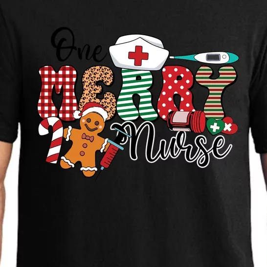 Merry Nurse Christmas Cookie Nursing Christmas Gift Pajama Set