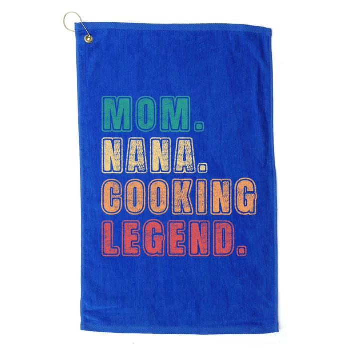 Mom Nana Cooking Legend Design Great Gift Platinum Collection Golf Towel