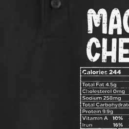 Mac N Cheese Nutrition Thanksgiving Matching Food Recipe Dry Zone Grid Performance Polo