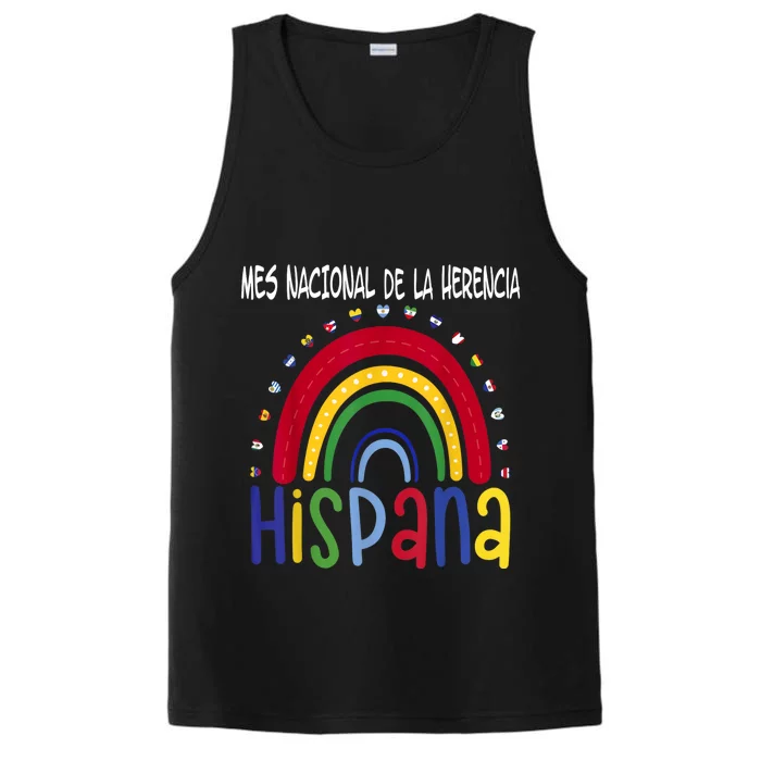 Mes Nacional De La Herencia Hispana Hispanic Heritage Month Performance Tank