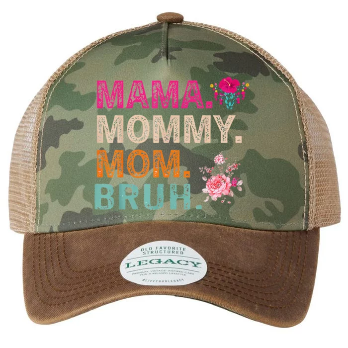 Mom Noun Definition Funny Mama Mothers Day Legacy Tie Dye Trucker Hat