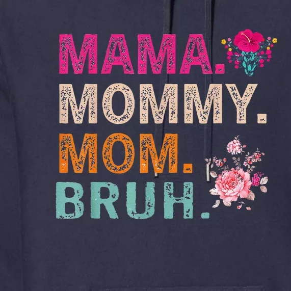 Mom Noun Definition Funny Mama Mothers Day Premium Hoodie