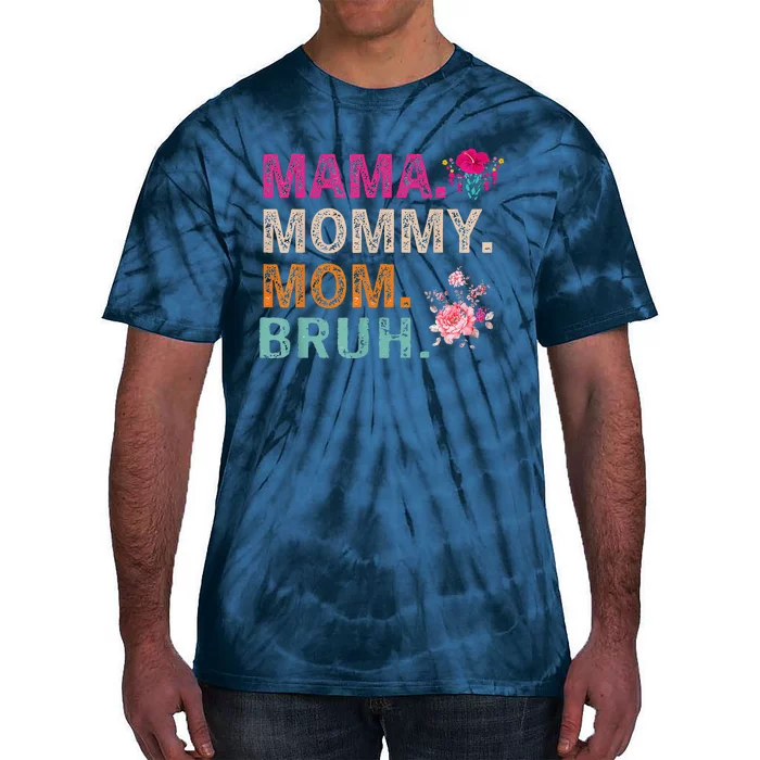 Mom Noun Definition Funny Mama Mothers Day Tie-Dye T-Shirt