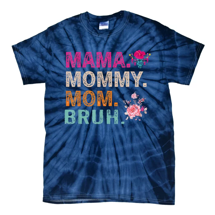 Mom Noun Definition Funny Mama Mothers Day Tie-Dye T-Shirt