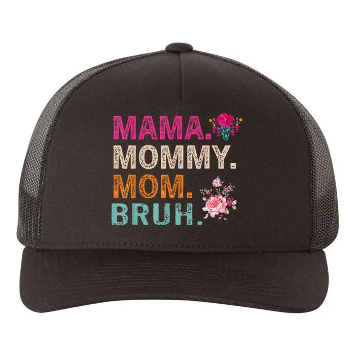 Mom Noun Definition Funny Mama Mothers Day Yupoong Adult 5-Panel Trucker Hat