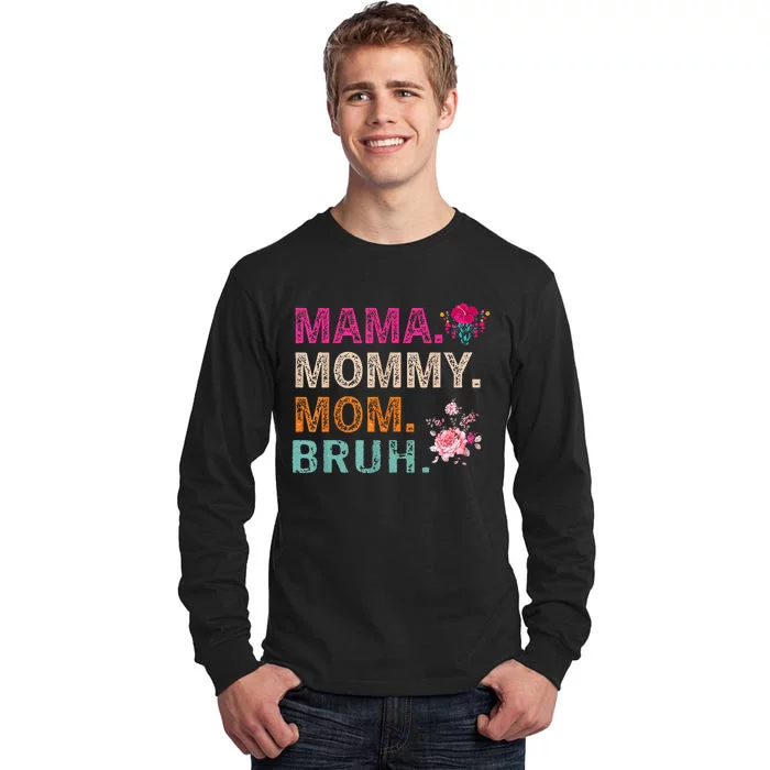 Mom Noun Definition Funny Mama Mothers Day Tall Long Sleeve T-Shirt