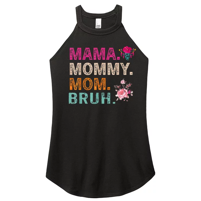 Mom Noun Definition Funny Mama Mothers Day Women’s Perfect Tri Rocker Tank