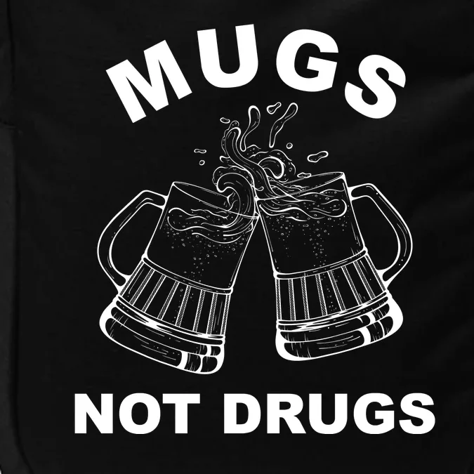 Mugs Not Drugs St Patrick's Day Funny Beer Impact Tech Backpack